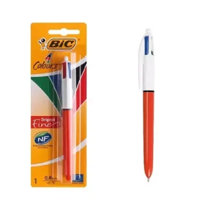 Bolígrafo BIC 4 Colores Fine