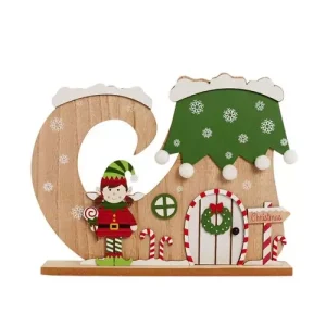 Decoración Christmas Duende Verde