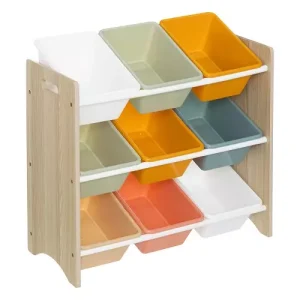 Mueble de Almacenaje Play con 9 Contenedores