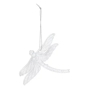 Colgante Libélula Esmerilado Plástico 12cm