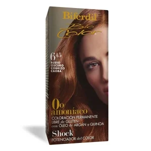 Biferdil BioColor 0% Amoniaco 6.45 Rubio oscuro Cobrizo Caoba