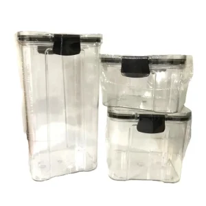 Set de Hermeticos x3 Organizadores de Cocina