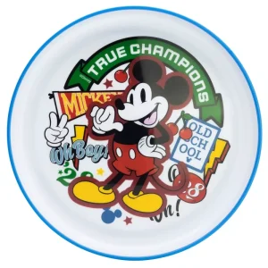 Plato Antideslizante Premium Bicolor Mickey True Champions