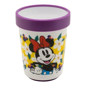 Vaso Antideslizante Premium Bicolor 260 ML Minnie Sushine