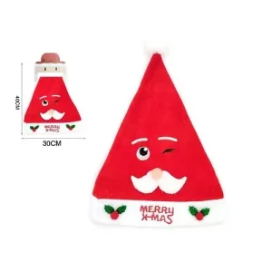 Gorro Navidad Rojo Bigote