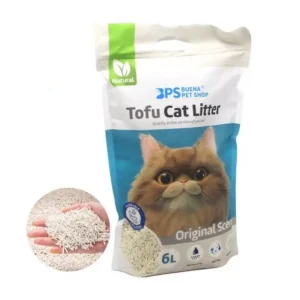 Arena Para Gato de Tofu Vegetal Original 6L