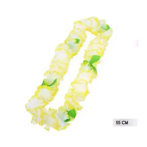 Collar Hawaiana Amarillo 55cm