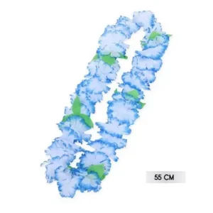 Collar Hawaiana Azul 55cm