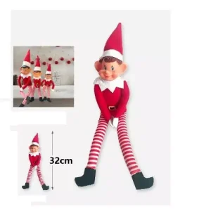 Muñeco Elfo De Navidad 32cm