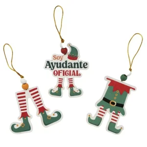 Colgante Madera Elfo M