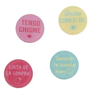 Imán Resinado Frases Color 4M