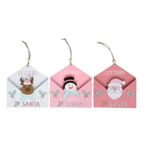 Colgante Correo Santa Claus 10,5x1x11cm Surt