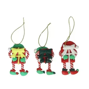 Colgante Caja Regalo Con Patas 9cm Surt