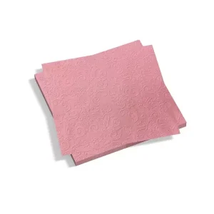 Servilletas Textura Rosa 20uds