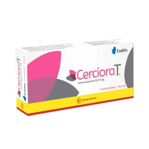 Cerciora T Levonorgestrel 0.75Mg X 2 Comprimidos Exeltis