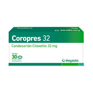 Coropres Candesartán 32Mg X 30 Comprimidos Megalabs