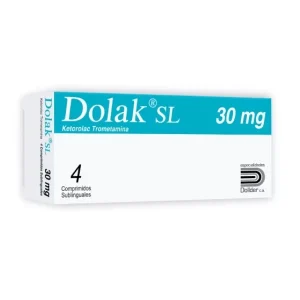 Dolak S.L Ketorolaco 30mg x 4 Comprimidos – Dollder