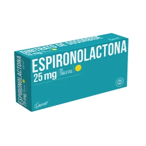 Espironolactona 25Mg X 10 Tabletas De Dispensador Laproff