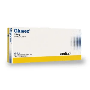 Gluvex Empagliflozina 25Mg X 30 Tabletas Andilab