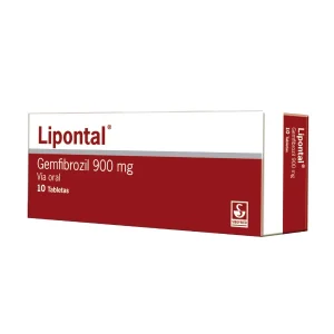 Lipontal Gemfibrozilo 900gr x10 Tabletas – Siegfried