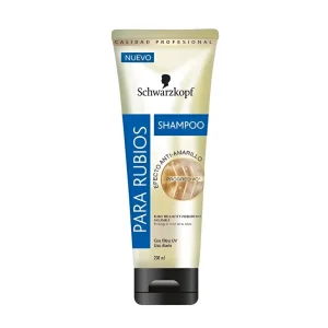 Schwarzkopf Shampoo Efecto Antiamarillo Para Rubios Brillantes 200Ml