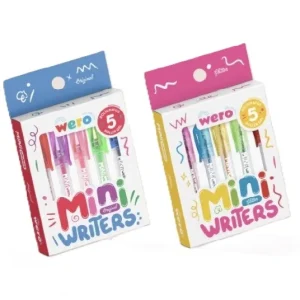 Wero Mini Writers- Boligrafos Mini Set x5