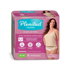 Plenitud Femme Ropa Interior Desechable x8