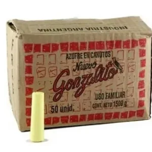 Barras de Azufre Gonzalito Gigante x50 un