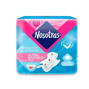 Nosotras Toallitas Ultra Invisibles