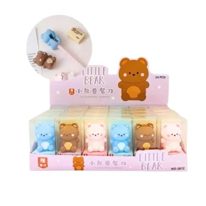 Sacapuntas Osos de Colores Colours