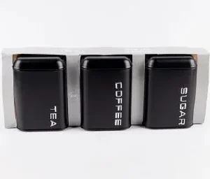 Latas Té – Café- Azúcar Set x3