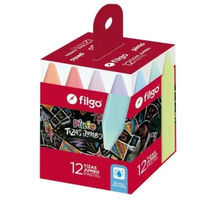 Filgo Tizas Jumbo Pastel x12