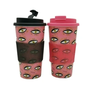 Vaso Térmico Ojos con agarre de silicona Modax x450ml